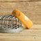 Yellow and Brown Marbled Bakelite bangle
